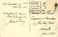 Vittel CPA die Galeriepromenaden