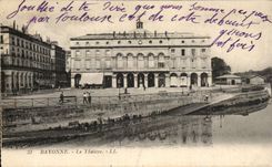 CPA Bayonne the theater