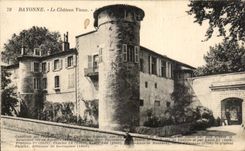 CPA Bayonne the old castle