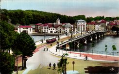 CPA Bayonne the bridge St Spirit