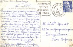 CPA Cambo Nive and the ursuya seen terraces