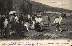 CPA im baskischen LandFandango tanzt Folklore-Kostume
