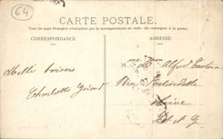 CPA Hasparren a corner of the place of the church