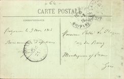 CPA Bayonne Monument Lavignerie and the town hall