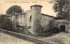 CPA Bayonne the old castle