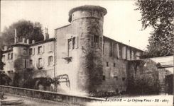 CPA Bayonne the old castle
