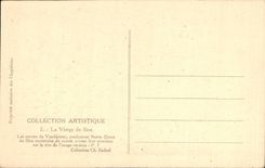 CPA La vierge de Sion 