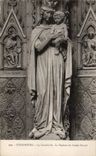 CPA Strasbourg the cathedral the Madonna of large gate