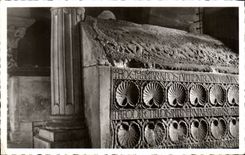 CPA Jouarre the crypt Tomb of co Telchille