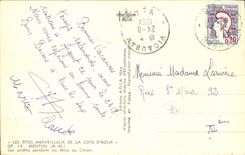 CPA Menton gardens during the festivals of Lemon