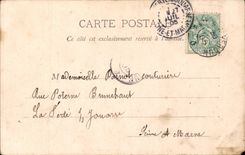 Paris CPA Fountain St Michel