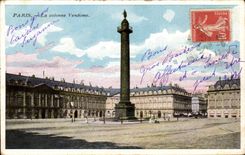 Paris CPA Vendome Column