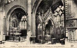 Paris CPA Church co Etienne of the Mount Vault and tomb Sainte Genevieve