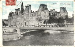 Paris CPA Hotel de ville