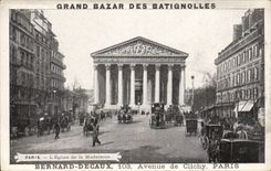 Kirche Paris-CPA des Madeleine-Werbegrossen Basars von Batignolles