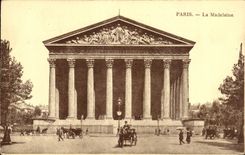 Paris CPA La madeleine 