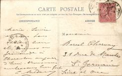 Paris CPA Bois of Vincennes Cascades of the lake Daumesnil