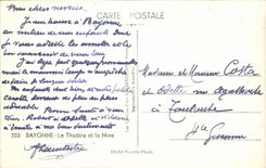 Bayonne CPA the theater and Nive