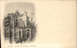 Bayonne CPA Apse of the cathedral