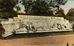 Bayonne CPA War memorial