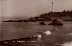 CPA Biarritz Le phare Lighthouse
