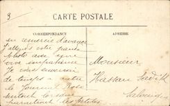Paris CPA Avenue du Bois de Boulogne et Arc de triomphe de l'etoile