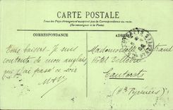 Paris CPA der Park Haufen