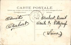 Paris CPA Le nouveau Louvre et la statue de Lafayette