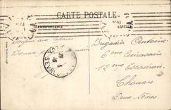 Paris CPA Panorama pris de l'hotel de ville et le Chatelet