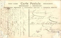 Paris CPA the bridge of Arts and the institute