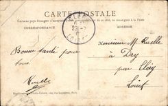 Brucke Paris-CPA des Ziegelsteines der ChaumontHillocks