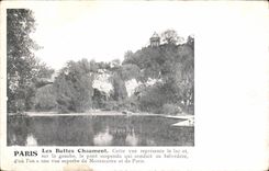 Paris CPA Park of the Chaumont Hillocks