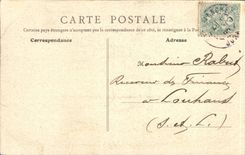 CPA boards in Mountain the Healthy one in the throat of Langouette