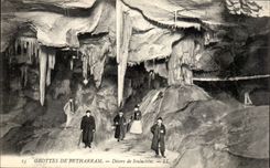 CPA Caves of Betharram Decorations of Stalactites
