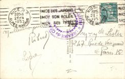 CPA schone Aufstellungsorte der Seealpen die Strasse von Cians im Winter