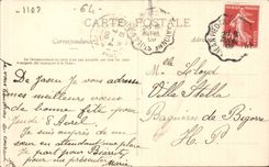 St Jean Foot of Port CPA the cascade of Nive