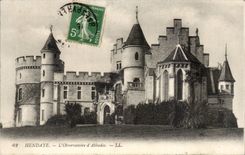 CPA Hendaye the observatory of abbadia