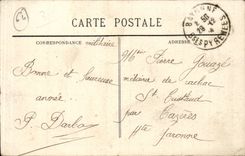 CPA Bayonne the door of Spain