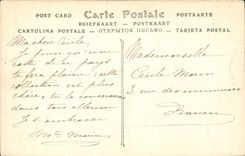 CPA CAmbo les Bains Arnaga House of Edmond Rostand the French floor