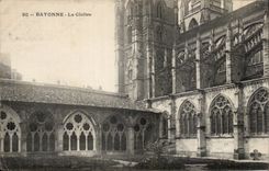 CPA Bayonne the cloister