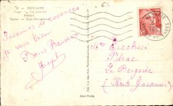 CPA Hendaye Winds into a ball Basque