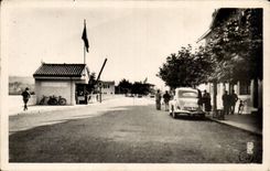 CPA Hendaye the bridge border Spain France