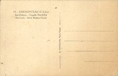 CPA Chenonceau Le chateau Facade nord Est