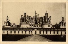 CPA Chenonceau Le chateau Facade meridionale