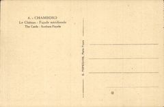 CPA Chenonceau Le chateau Facade meridionale