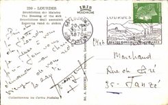 CPSM Lourdes Blessing of the patients