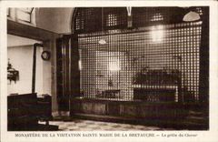 CPA Kloster des Visitation Sainte Marie von Bretauche das Rasterfeld des Chors