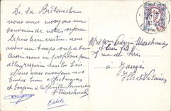 CPA Kloster des Visitation Sainte Marie von Bretauche das Rasterfeld des Chors