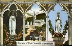 CPA Lourdes With the feet of Marie the immaculate one I have request for you