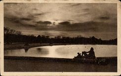 CPA Versailles floor of water on the terrace of the palate
